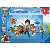 Ravensburger Kinderpuzzle Ryder und die Paw Patrol 2x 12 Teile