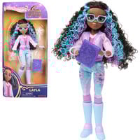 Spin Master Unicorn Academy - Ankleidepuppe Layla 24 cm groß, mit echtem Haar, abnehmbarer Kleidung und Accessoires