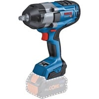 Bosch Professional PRO Akku-Schlagschrauber BITURBO GDS 18V-1000 Professional solo, 18Volt blau/schwarz, ohne Akku und Ladegerät, 1/2"