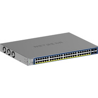 Netgear 48-Port Gigabit PoE+ und PoE++ Smart Switch GS752TXUP 640 W PoE Budget, inkl. 1 Jahres Abonnement von Insight