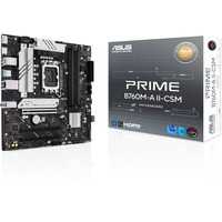 ASUS PRIME B760M-A II-CSM, Mainboard schwarz/silber