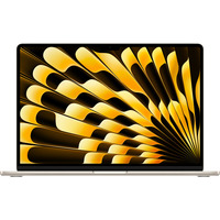 Apple MacBook Air 34,5 cm (13,6") 2025 CTO, Notebook champagner, 24 GB, 1 TB (1 TB SSD), Polarstern, M4, Deutsch