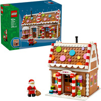 LEGO 40809 Weihnachtliches Lebkuchenhaus, Konstruktionsspielzeug 