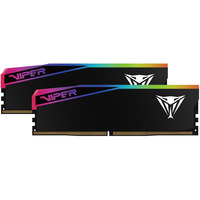 Patriot DIMM 96 GB DDR5-6000 (2x 48 GB) Dual-Kit, Arbeitsspeicher schwarz, VEUR596G6028K, Viper Elite 5 Ultra RGB, INTEL XMP, AMD EXPO