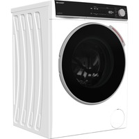 SHARP ES-NFB814CWA-DE, Waschmaschine weiß, Advanced Inverter Motor