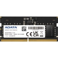 ADATA SO-DIMM 32 GB DDR5-4800   ECC, Arbeitsspeicher schwarz, AD5S480032G-S, Premier