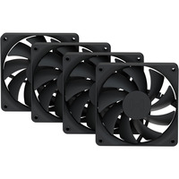 HYTE FA12, Gehäuselüfter schwarz, 4er Pack, 120 mm