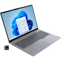 Lenovo ThinkBook 16 G7 (21NH000EGE), Notebook grau, Qualcomm Snapdragon X Plus X1P-42-100, Qualcomm Adreno GPU, 32 GB LPDDR5X, 1 TB (1 TB SSD), Windows 11 Pro 64-Bit