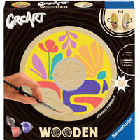 Ravensburger CreArt Wooden - Organische Schwingungen, Malen 