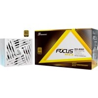 Seasonic FOCUS GX-850 850W ATX3.0 White Edition, PC-Netzteil weiß, 1x 12VHPWR, 3x PCIe, Kabel-Management, 850 Watt