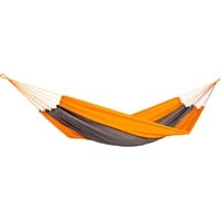 Amazonas Silk Traveller Techno AZ-1030160, Camping-Hängematte orange/grau