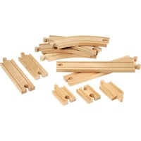 BRIO World Kleines Schienensortiment, Bahn holz