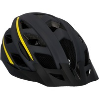 FISCHER Fahrrad Urban Montis, Helm schwarz/gelb, Größe 58-61 cm