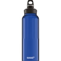 SIGG Alu WMB Traveller 1,5 Liter, Trinkflasche blau