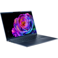 Acer Swift GO 16 AI OLED (SFG16-A71-R6NG), Notebook blau, AMD Ryzen AI 7 445, AMD Radeon 840M, 16 GB LPDDR5X, 512 GB (512 GB SSD), Windows 11 Home