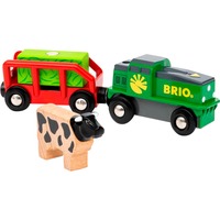 BRIO World Bauernhof-Batterie-Zug, Spielfahrzeug 