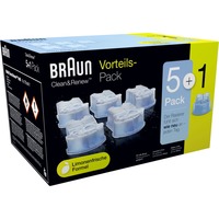 Braun Clean & Renew Reinigungskartusche CCR 5+1 Lemonfresh 6 Stück