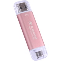 Transcend ESD310 2 TB, Externe SSD pink