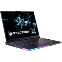 Acer Predator Helios 18 AI (PH18-73-97VL), Gaming-Notebook schwarz, Intel® Core™ Ultra 9 275HX, NVIDIA GeForce RTX 5080, 32 GB DDR5, 1 TB (1 TB SSD), Windows 11 Home