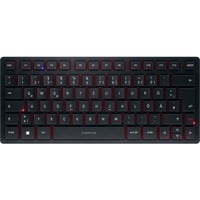 CHERRY KW 9200 MINI, Tastatur schwarz, DE-Layout, Cherry SX-Scherentechnologie