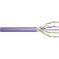 Digitus Professional Cat.6 U/UTP Verlegekabel simplex, Dca violett, 500 Meter Trommel