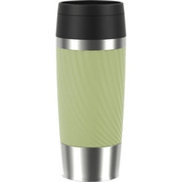 Emsa TRAVEL MUG Classic Twist , Thermobecher grün/edelstahl, 0,36 Liter