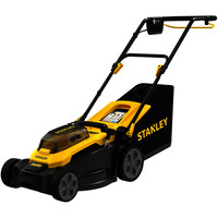 Stanley V20 Akku-Rasenmäher (SCMWP3701N-XJ), 36Volt (2x18V) schwarz/gelb, ohne Akku und Ladegerät