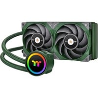 Thermaltake TOUGHLIQUID 240 ARGB Sync All-In-One Liquid Cooler Green 240mm, Wasserkühlung grün