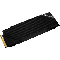 Verbatim Vi7000G 2 TB, SSD schwarz, PCIe 4.0 x4, NVMe, M.2 2280, Kühlkörper