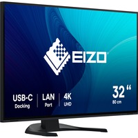EIZO EV3240X-BK, LED-Monitor 80 cm (32 Zoll), schwarz, UltraHD/4K, IPS, LAN, USB-C
