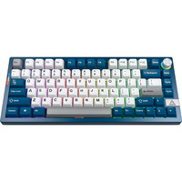 Montech MK PRO 75, Gaming-Tastatur blau/weiß, DE-Layout, Gateron G Pro 3.0 Brown