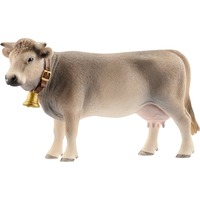 Schleich Farm World Braunvieh Kuh, Spielfigur 