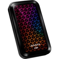 ADATA SE770G 512 GB, Externe SSD schwarz, USB-C 3.2 Gen 2 (10 Gbit/s)