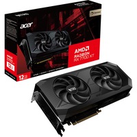 Acer Radeon RX 7700 XT Nitro OC, Grafikkarte RDNA 3, GDDR6, 3x DisplayPort, 1x HDMI 2.1