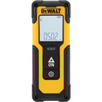 DEWALT Laser-Entfernungsmesser DWHT77100 schwarz/gelb, Reichweite 0,20 - 30 Meter