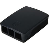 Joy-IT Gehäuse für Raspberry Pi 4 B schwarz/grau