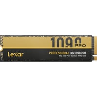 Lexar NM1090 PRO 1 TB, SSD schwarz/gold, PCIe 5.0 x4, NVMe, M.2 2280