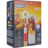  Oral-B Vitality Pro 103 Kids König der Löwen , Elektrische Zahnbürste mehrfarbig, Mit Reiseetui