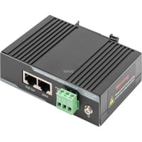 Digitus Industrieller G Ethernet PoE+ Injektor 60 W, PoE-Injektor grau