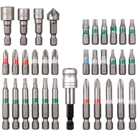 EINHELL Bit-Satz, 34-teilig 1/4", in S-Box
