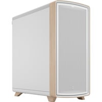 Fractal Design Summit Chalk White Solid, Tower-Gehäuse weiß/holz