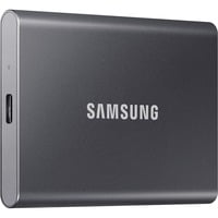 Samsung Portable SSD T7 4 TB, Externe SSD grau, USB-C 3.2 Gen 2 (10 Gbit/s), extern