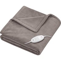 Beurer Wärmezudecke HD 75 Cosy , Heizdecke grau, 130 x 180 cm