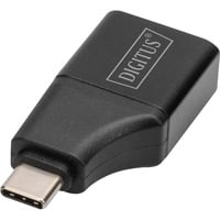 Digitus 4K USB Adapter, USB-C Stecker > HDMI A Buchse schwarz, 4K @ 30HZ