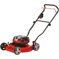 EINHELL Akku-Rasenmäher GE-CM 36/48 Li M - Solo, 36Volt (2x18V) rot/schwarz, ohne Akku und Ladegerät