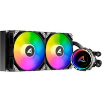 Sharkoon S80 RGB AIO 240mm, Wasserkühlung schwarz