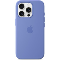 Apple Silikon Case mit MagSafe, Handyhülle hellviolett, iPhone 16 Pro