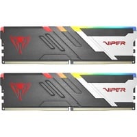 Patriot DIMM 32 GB DDR5-7000 (2x 16 GB) Dual-Kit, Arbeitsspeicher schwarz, PVVR532G700C32K, Viper Venom RGB, INTEL XMP