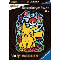 Ravensburger Wooden Puzzle Pokémon Pikachu 300 Teile
