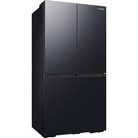 SAMSUNG RF65DG960EB1EF, Multi-Door edelstahl (dunkel), Food Showcase-Tür, Cool Select+, Beverage Center